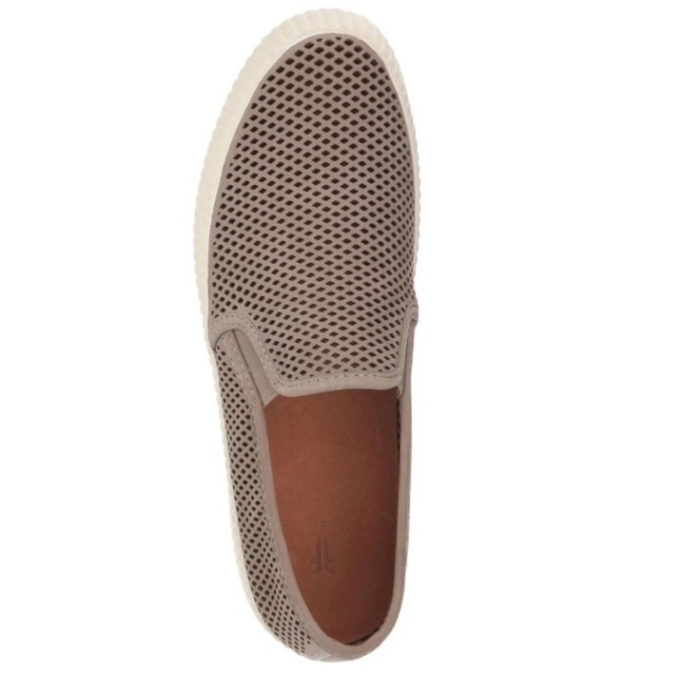 Frye Camille Slip-On Perforated Sneakers - Tan